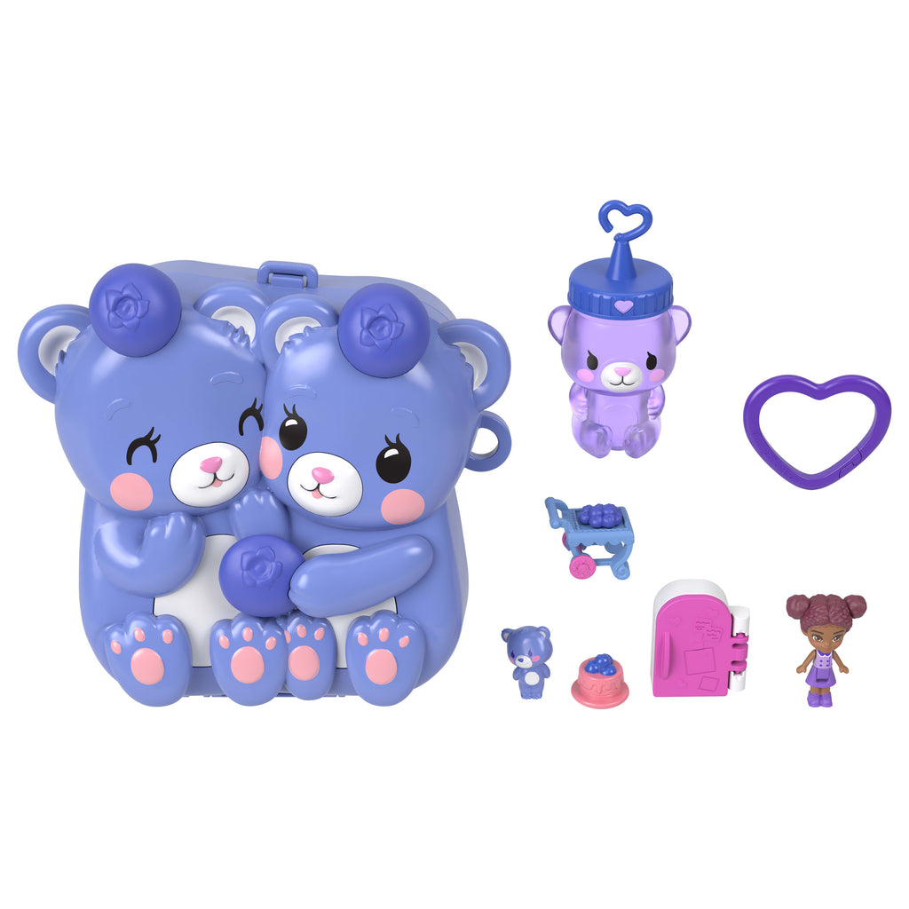 Polly Pocket Yaban Mersini Dostları Kompakt Oyun Seti