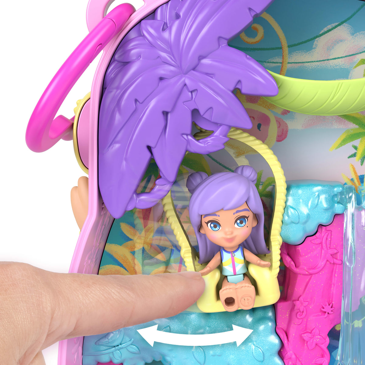 Polly Pocket Ananas Maymun Kompakt Oyun Seti