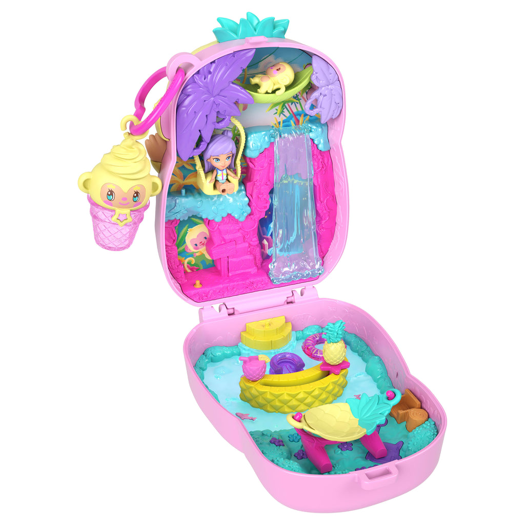 Polly Pocket Ananas Maymun Kompakt Oyun Seti