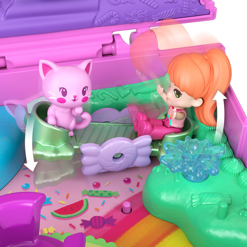 Polly Pocket Sakızlı Kedi Kompakt Oyun Seti