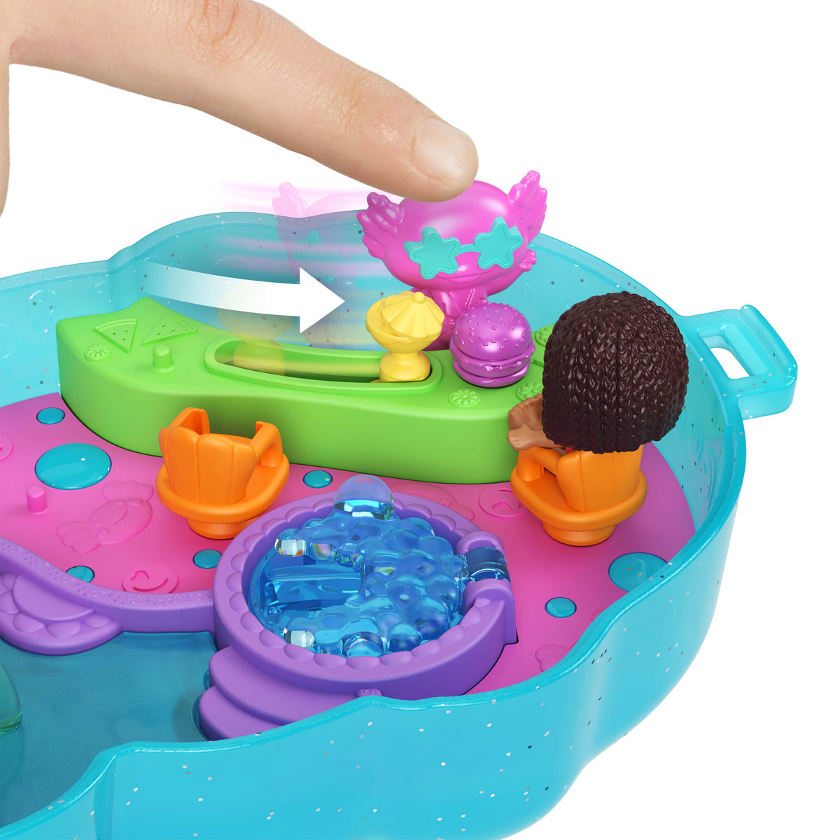 Polly Pocket Simli Aksolotl Kompakt Oyun Seti