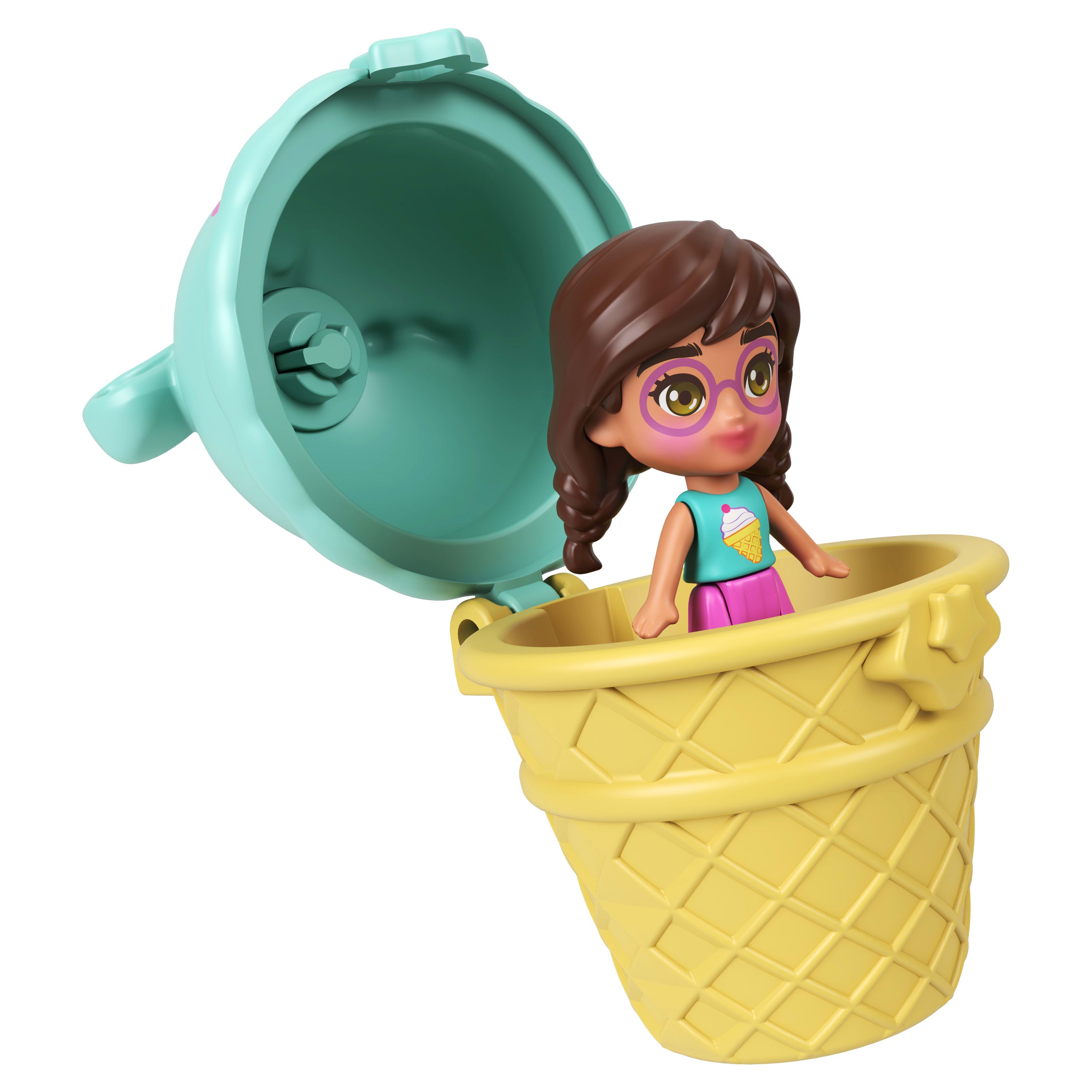 Polly Pocket Napoliten İnek Kompakt Oyun Seti