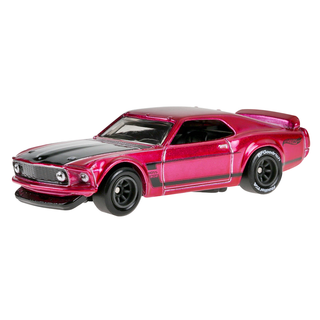 Hot Wheels 2026 Collector Editions Legends Tour '69 Ford Mustang Boss 302 1:64 Model Araba