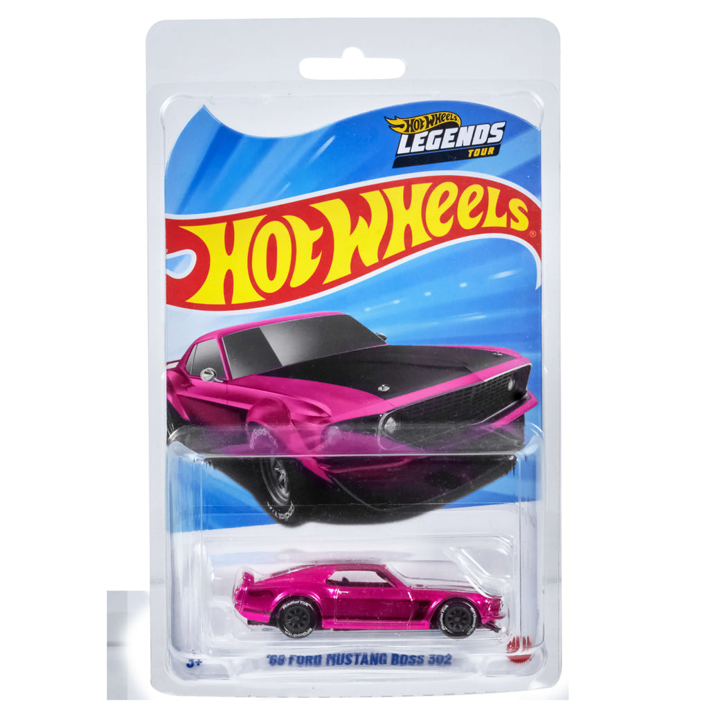 Hot Wheels 2026 Collector Editions Legends Tour '69 Ford Mustang Boss 302 1:64 Model Araba