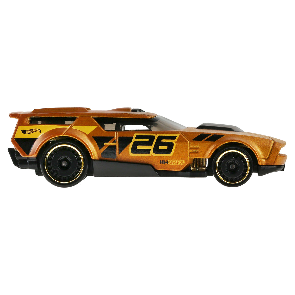 Hot Wheels Golden Promo Car 1 1:64 Model Araba