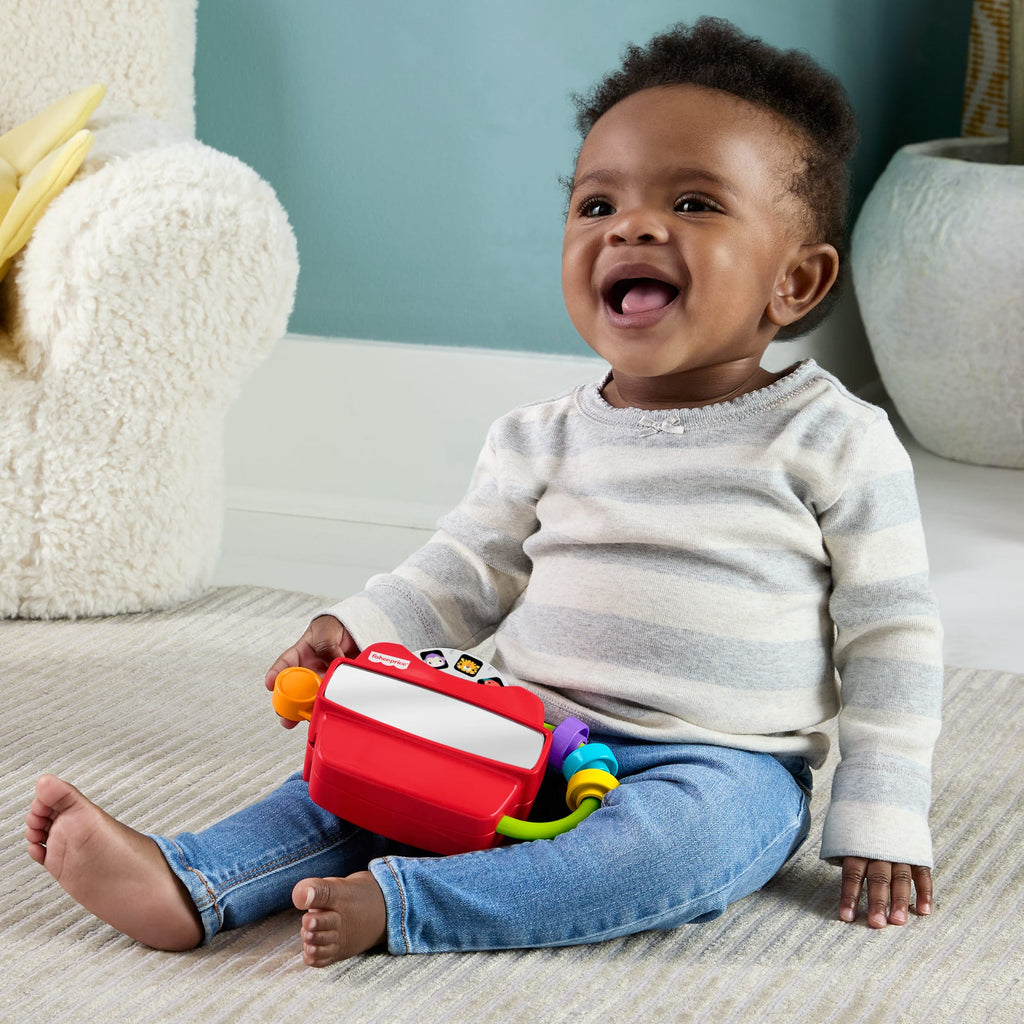 Fisher-Price Aynalı Aktivite Oyuncağı, ince motor becerilerinin gelişimine yardımcı oyuncak