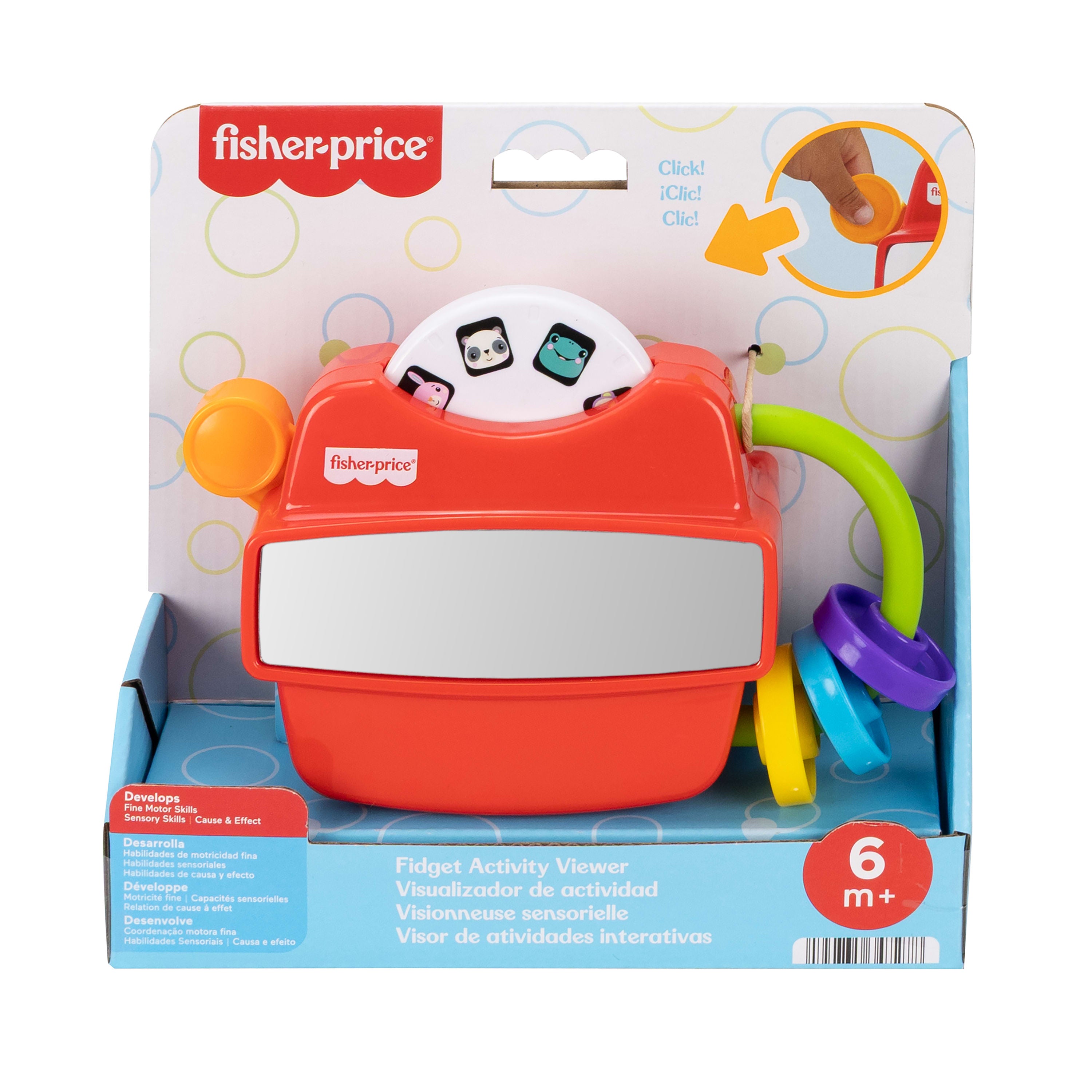 Fisher-Price Aynalı Aktivite Oyuncağı, ince motor becerilerinin gelişimine yardımcı oyuncak