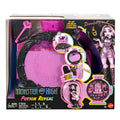 Monster High İksir Kazanı oyun seti, Draculaura bebek ve 9 aksesuar, gizli kod ile kutu açma deneyimi
