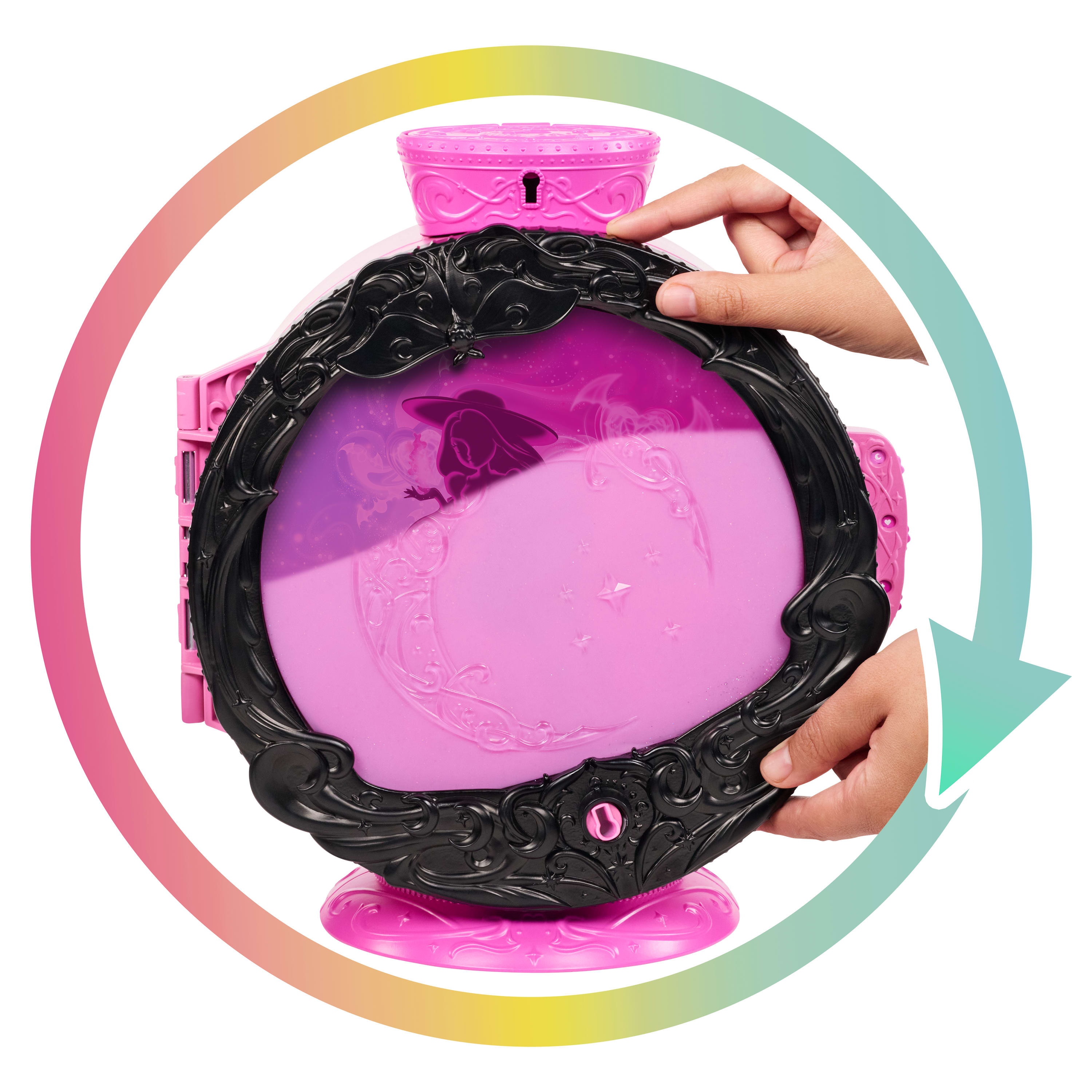 Monster High İksir Kazanı oyun seti, Draculaura bebek ve 9 aksesuar, gizli kod ile kutu açma deneyimi