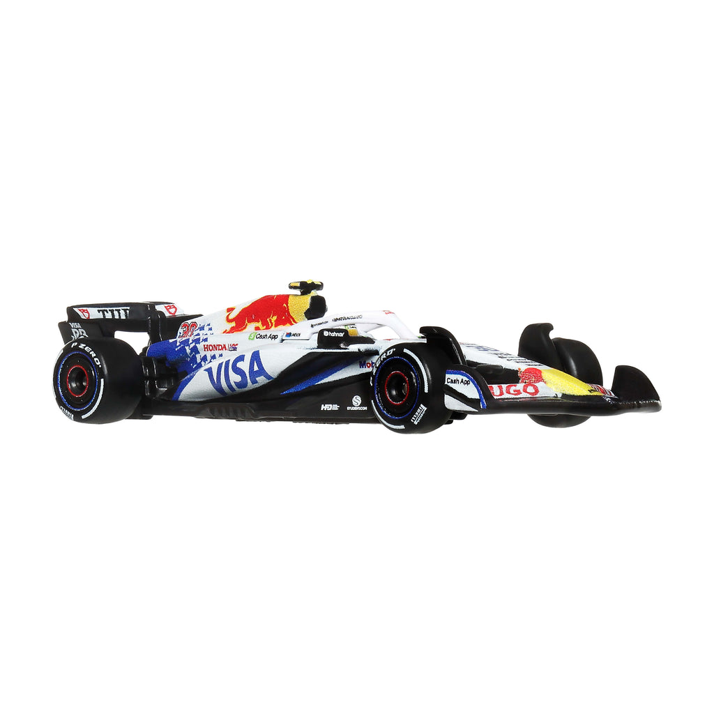 Hot Wheels Premium 2025 Formula 1 Visa Cash App Racing Bulls Takımı #30 Liam Lawson 1:64 Model Araba