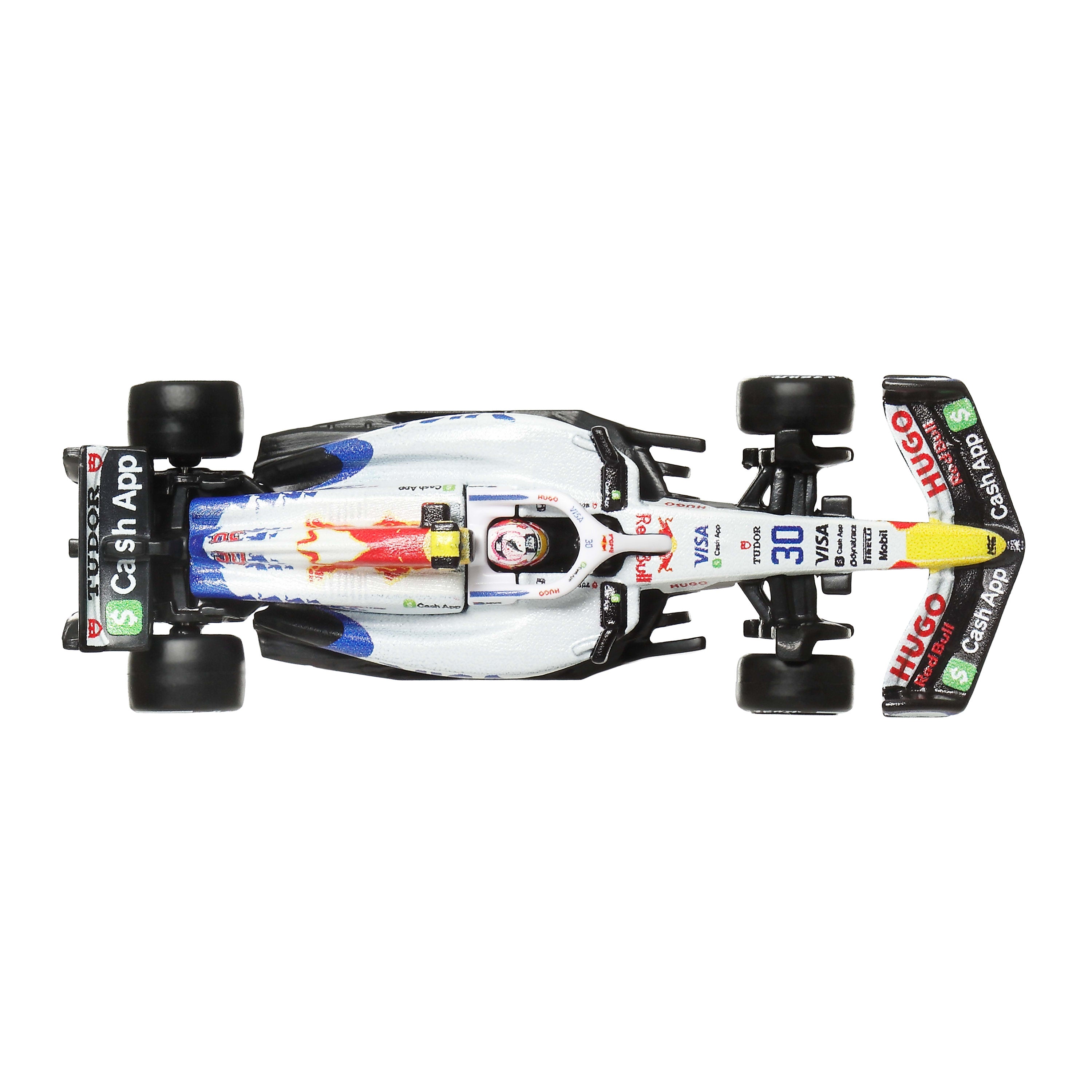 Hot Wheels Premium 2025 Formula 1 Visa Cash App Racing Bulls Takımı #30 Liam Lawson 1:64 Model Araba
