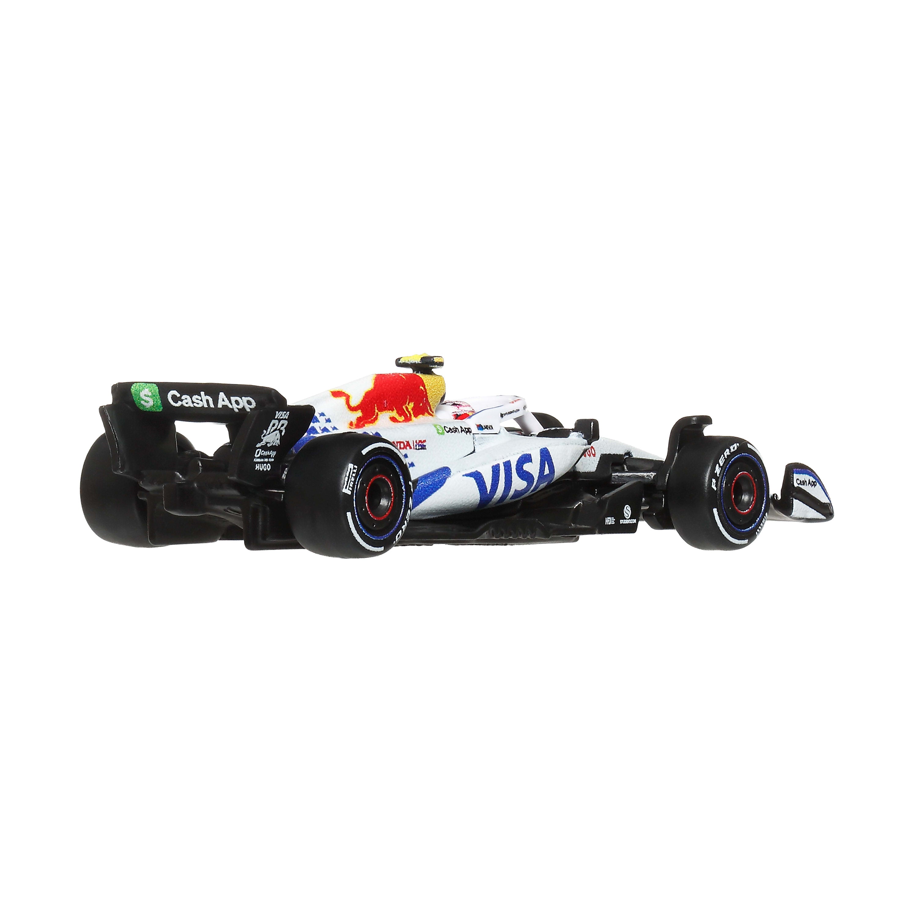 Hot Wheels Premium 2025 Formula 1 Visa Cash App Racing Bulls Takımı #30 Liam Lawson 1:64 Model Araba