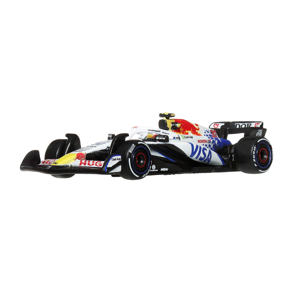 Hot Wheels Premium 2025 Formula 1 Visa Cash App Racing Bulls Takımı #30 Liam Lawson 1:64 Model Araba