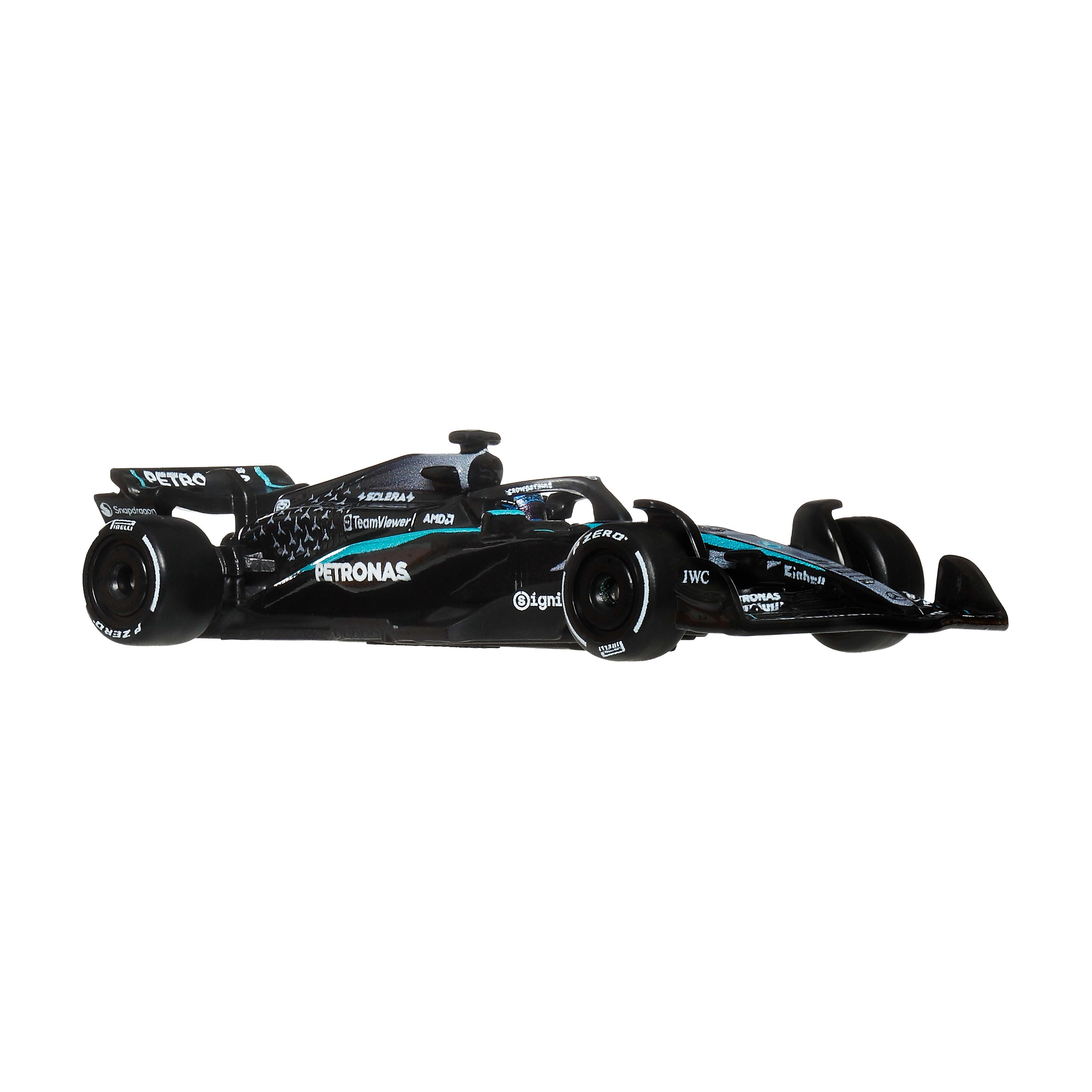 Hot Wheels Premium 2025 Formula 1 Mercedes-AMG PETRONAS Takımı #63 George Russell 1:64 Model Araba