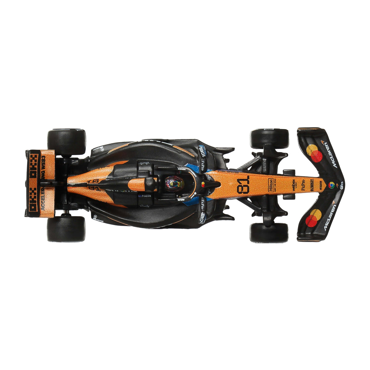 Hot Wheels Premium 2025 Formula 1 McLaren Takımı #81 Oscar Piastri 1:64 Model Araba