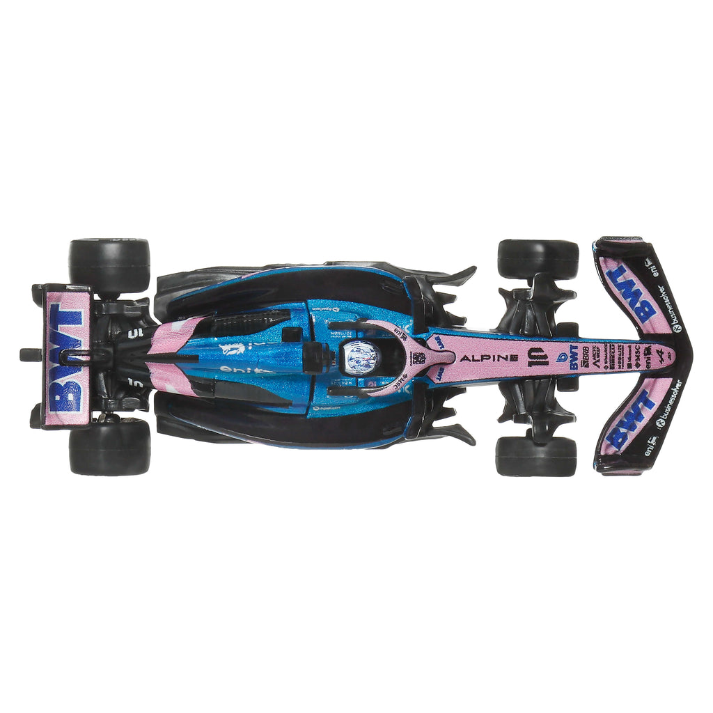 Hot Wheels Premium 2025 Formula 1 BWT Alpine Takımı #10 Pierre Gasly 1:64 Model Araba