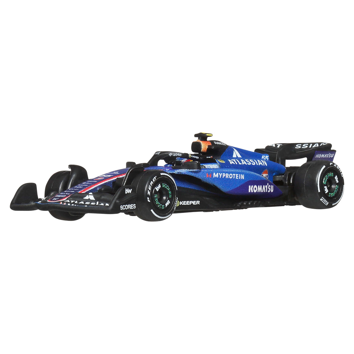 Hot Wheels Premium 2025 Formula 1 Atlassian Williams Racing Takımı #55 Carlos Sainz 1:64 Model Araba