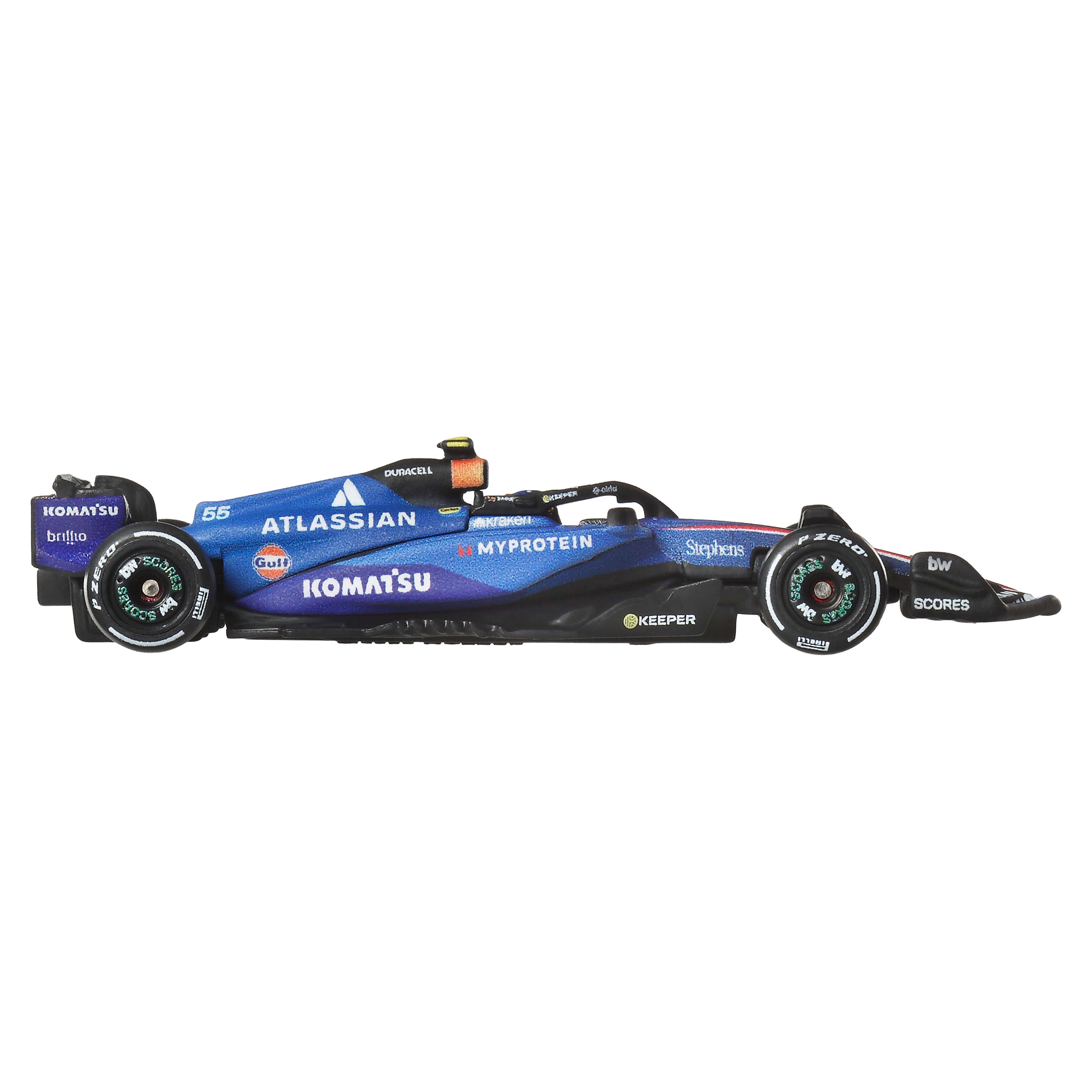 Hot Wheels Premium 2025 Formula 1 Atlassian Williams Racing Takımı #55 Carlos Sainz 1:64 Model Araba