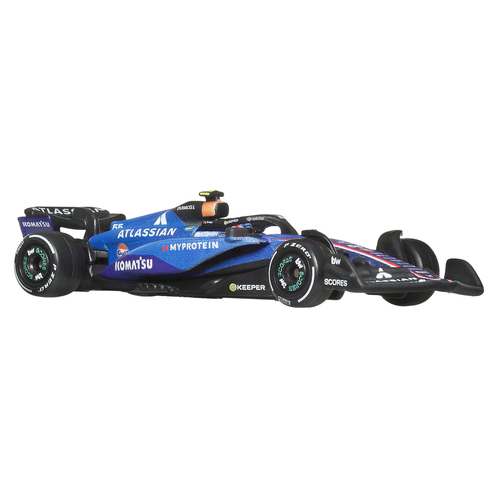 Hot Wheels Premium 2025 Formula 1 Atlassian Williams Racing Takımı #55 Carlos Sainz 1:64 Model Araba