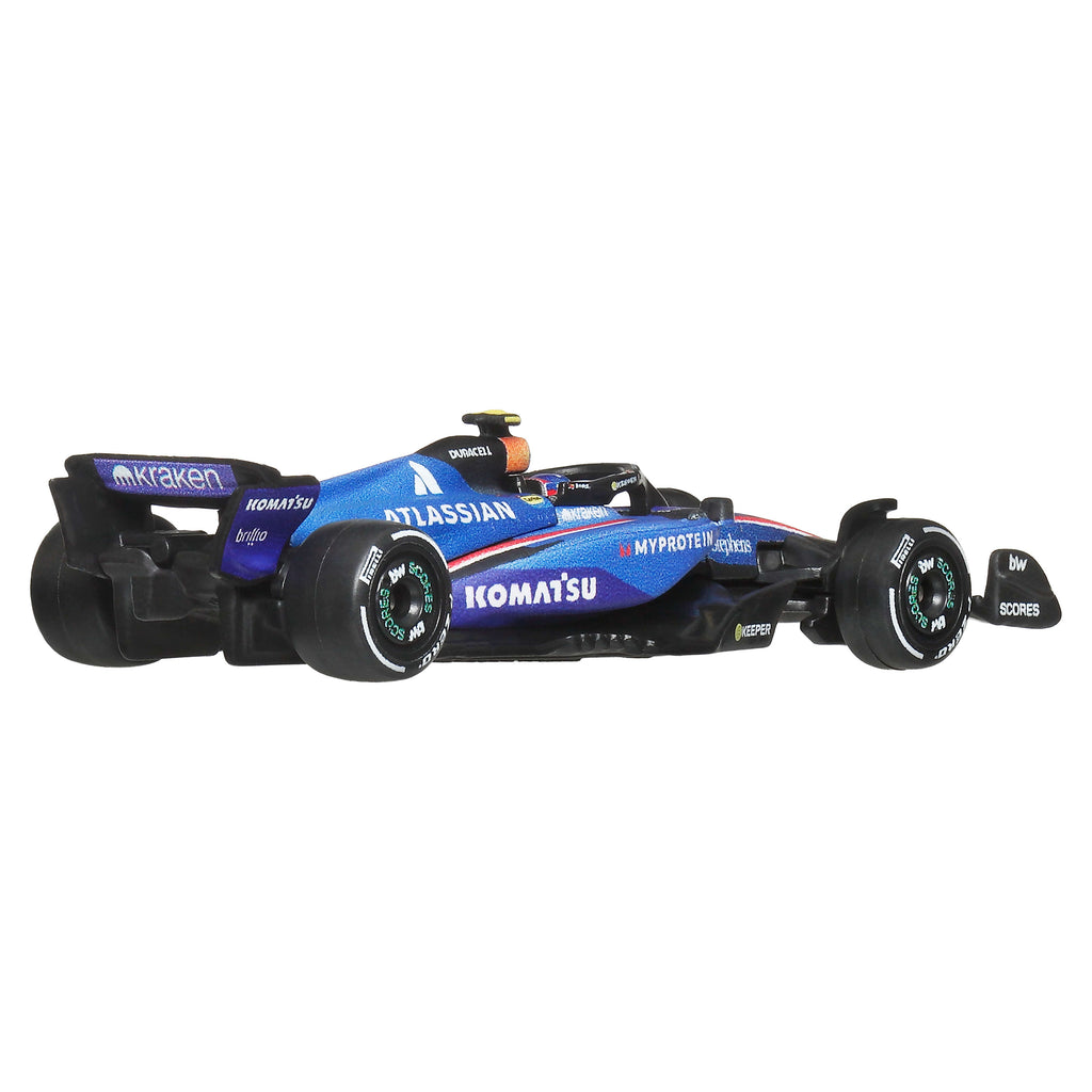 Hot Wheels Premium 2025 Formula 1 Atlassian Williams Racing Takımı #55 Carlos Sainz 1:64 Model Araba