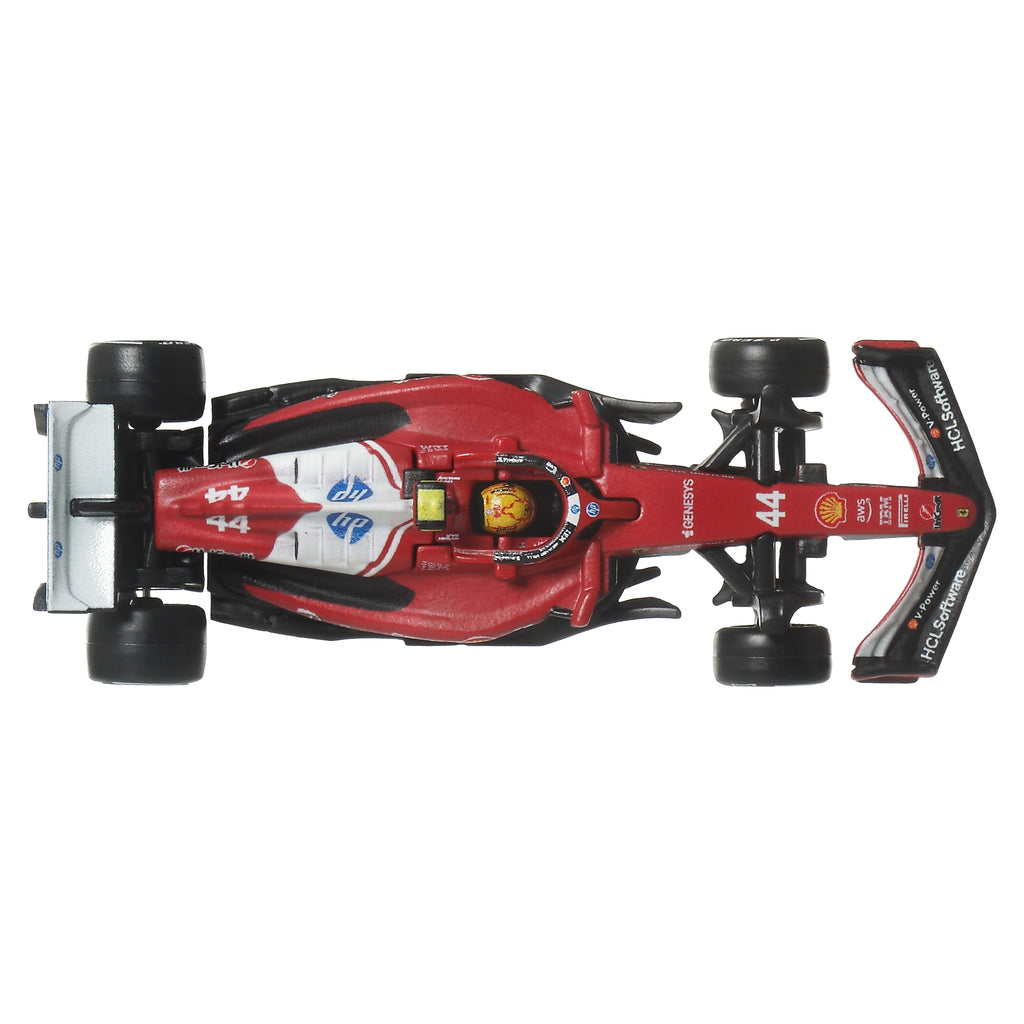 Hot Wheels Premium 2025 Formula 1 Scuderia Ferrari HP Takımı #44 Lewis Hamilton 1:64 Model Araba