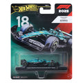 Hot Wheels Premium 2025 Formula 1 Aston Martin Aramco Takımı #18 Lance Stroll 1:64 Model Araba