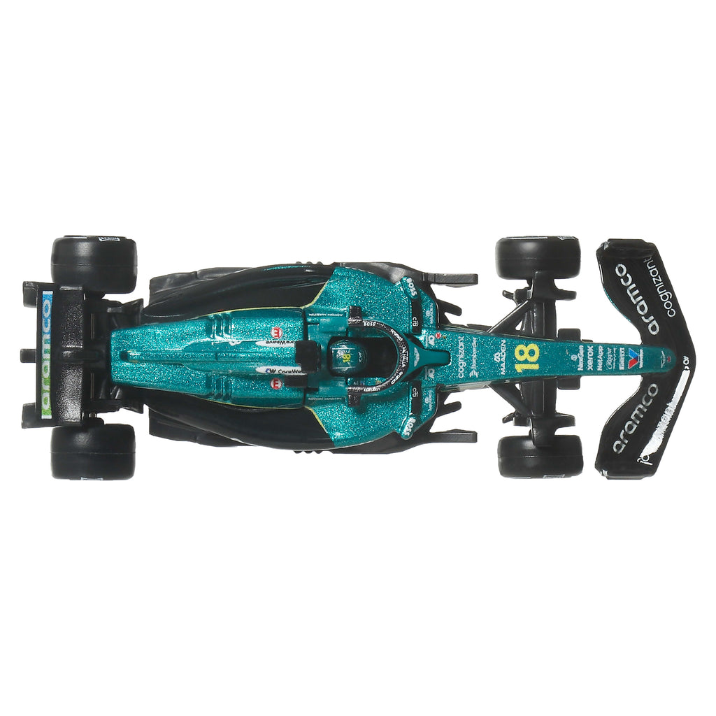 Hot Wheels Premium 2025 Formula 1 Aston Martin Aramco Takımı #18 Lance Stroll 1:64 Model Araba