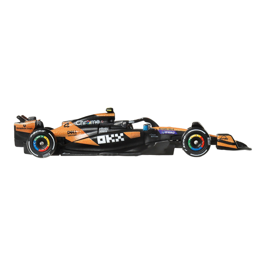 Hot Wheels Premium 2025 Formula 1 McLaren Takımı #4 Lando Norris 1:64 Model Araba