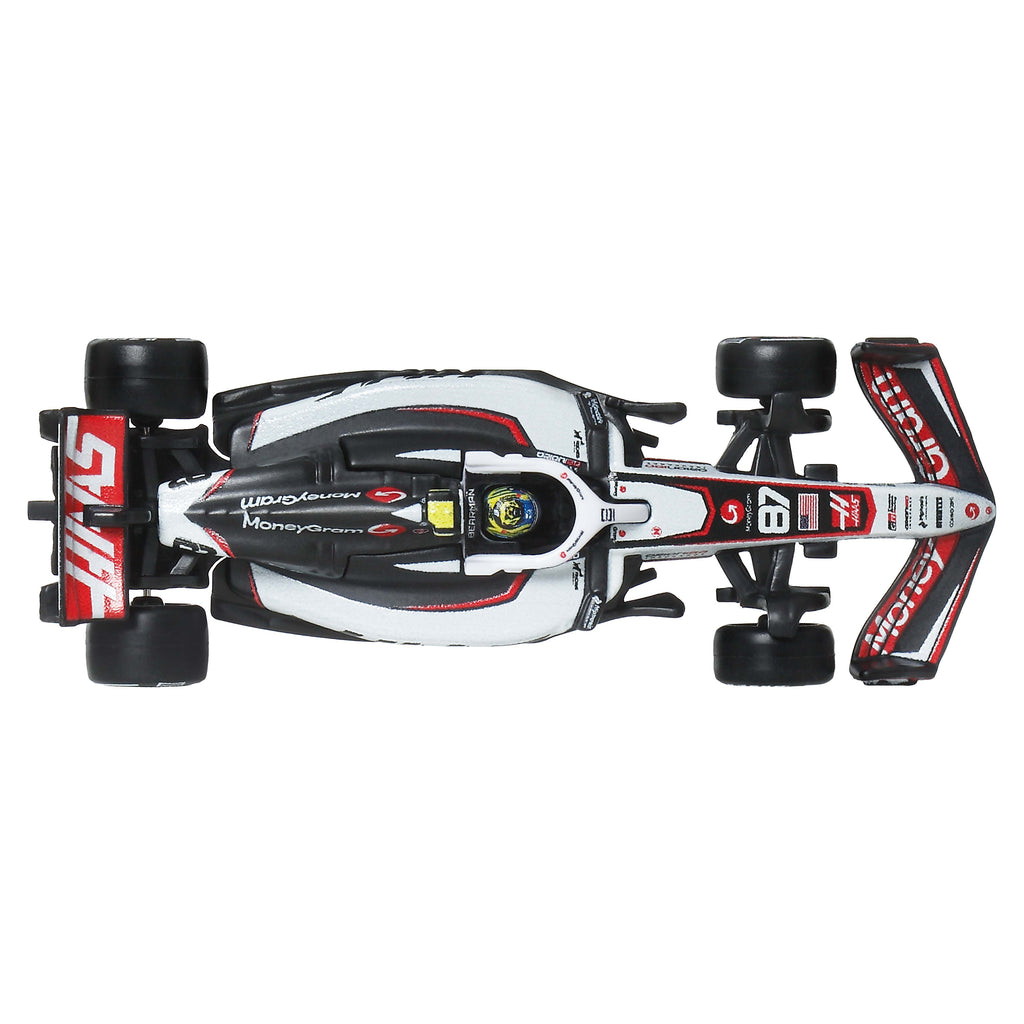 Hot Wheels Premium 2025 Formula 1 MoneyGram Haas Takımı #87 Oliver Bearman 1:64 Model Araba
