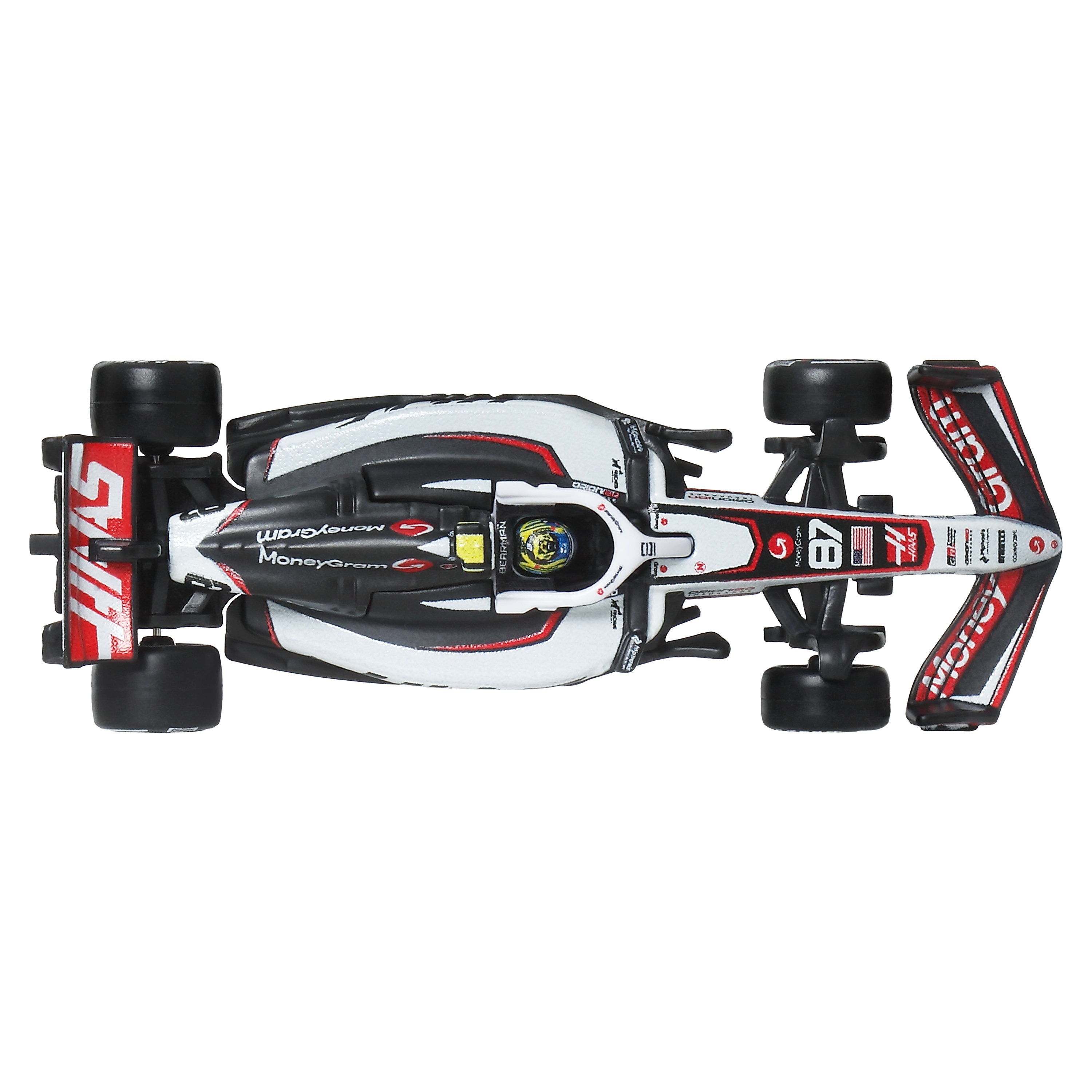 Hot Wheels Premium 2025 Formula 1 MoneyGram Haas Takımı #87 Oliver Bearman 1:64 Model Araba