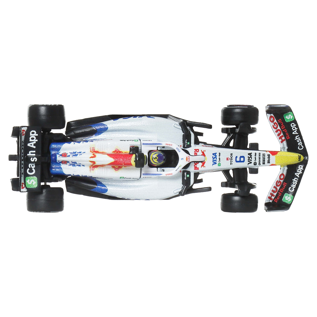 Hot Wheels Premium 2025 Formula 1 Visa Cash App Racing Bulls Takımı #6 Isack Hadjar 1:64 Model Araba