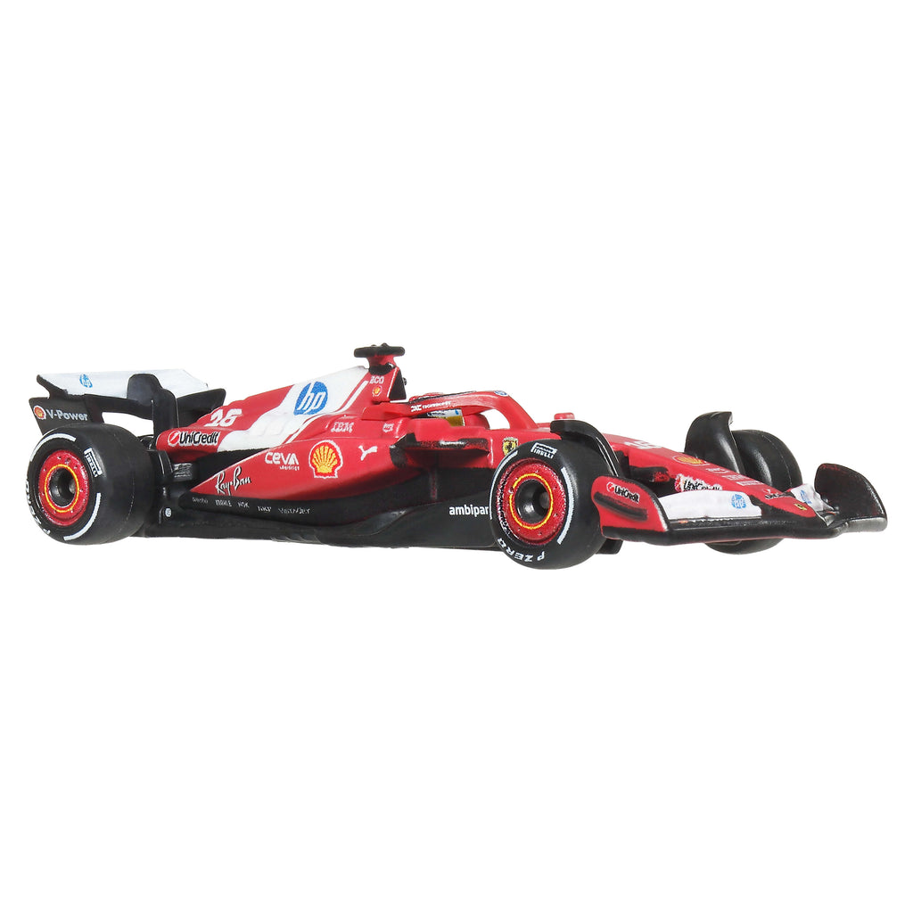 Hot Wheels Premium 2025 Formula 1 Scuderia Ferrari HP Takımı #16 Charles Leclerc 1:64 Model Araba