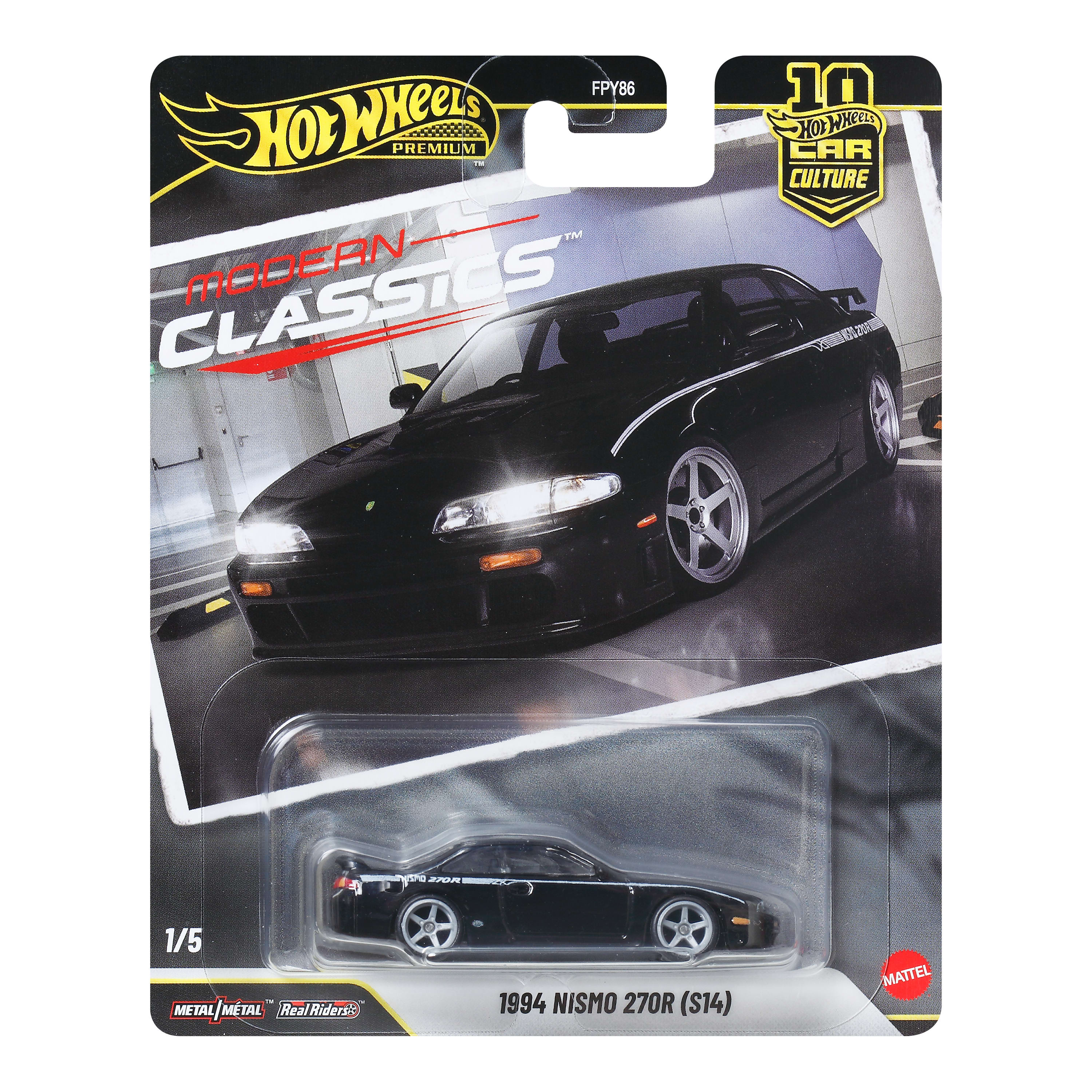 Hot Wheels Premium Car Culture Modern Classics 1994 Nismo 270R (S14) 1:64 Model Araba