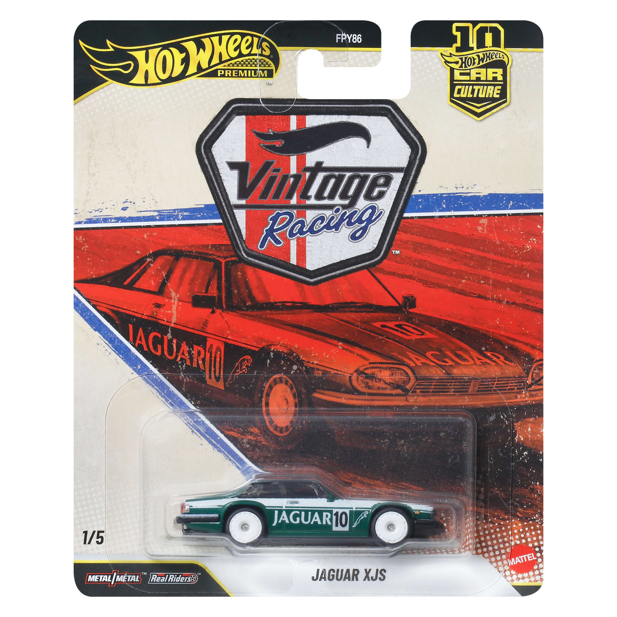 Hot Wheels Premium Car Culture Jaguar XJS 1:64 Model Araba