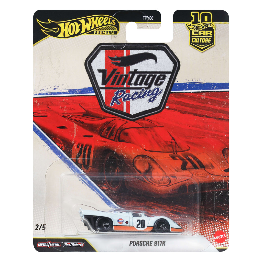 Hot Wheels Premium Car Culture Porsche 917K 1:64 Model Araba