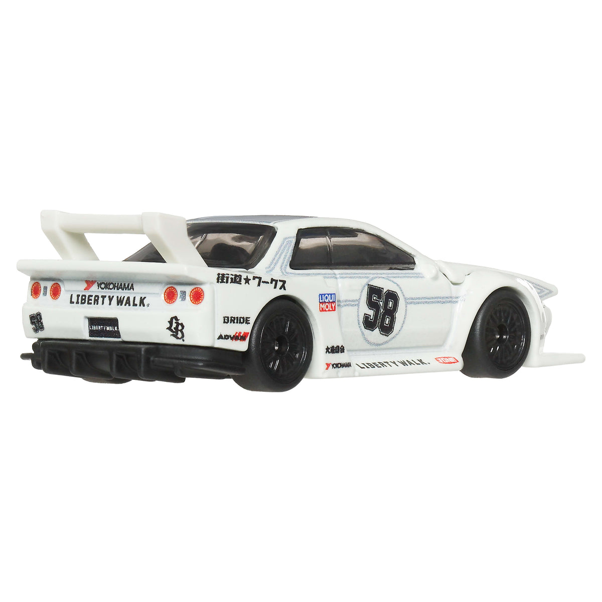 Hot Wheels Premium Car Culture LB-Kaido Works Nissan R32 Skyline GT-R 1:64 Model Araba