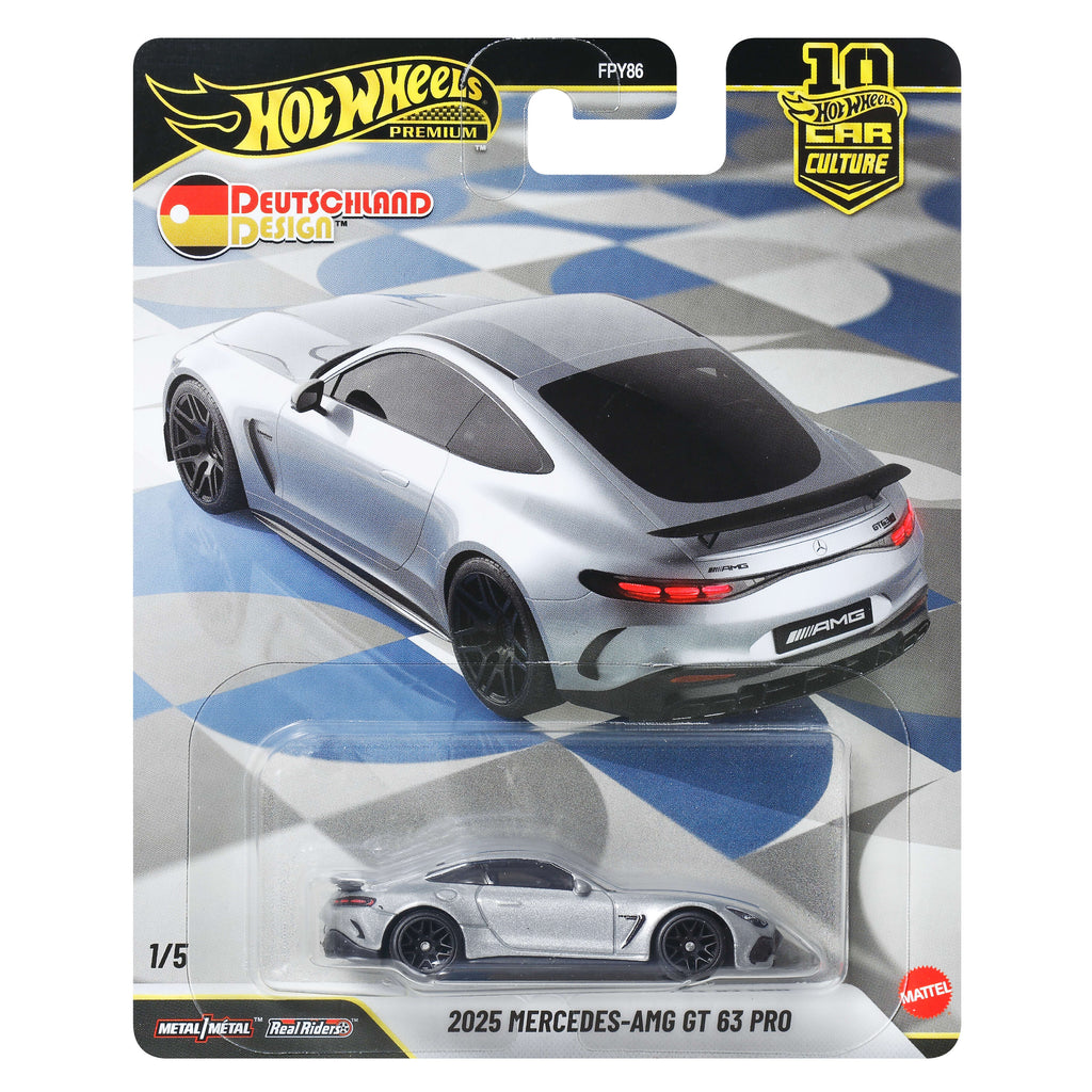 Hot Wheels Premium Car Culture 2025 Mercedes-AMG GT 63 1:64 Model Araba
