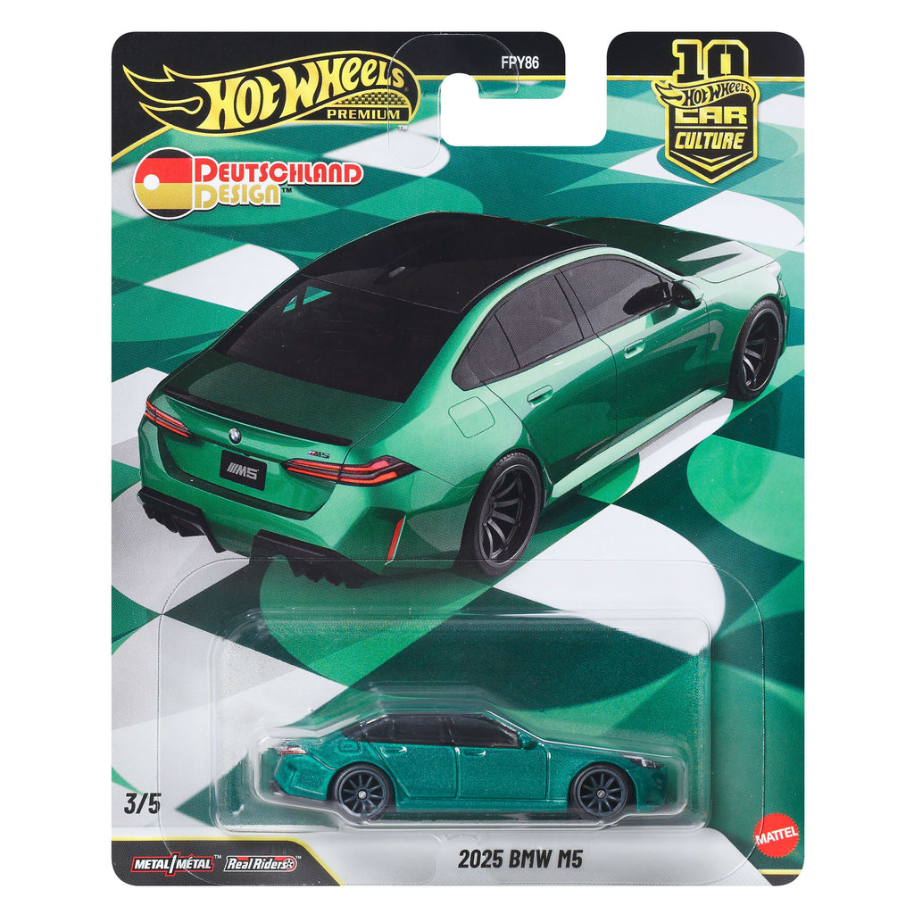 Hot Wheels Premium Car Culture 2025 BMW M5 1:64 Model Araba