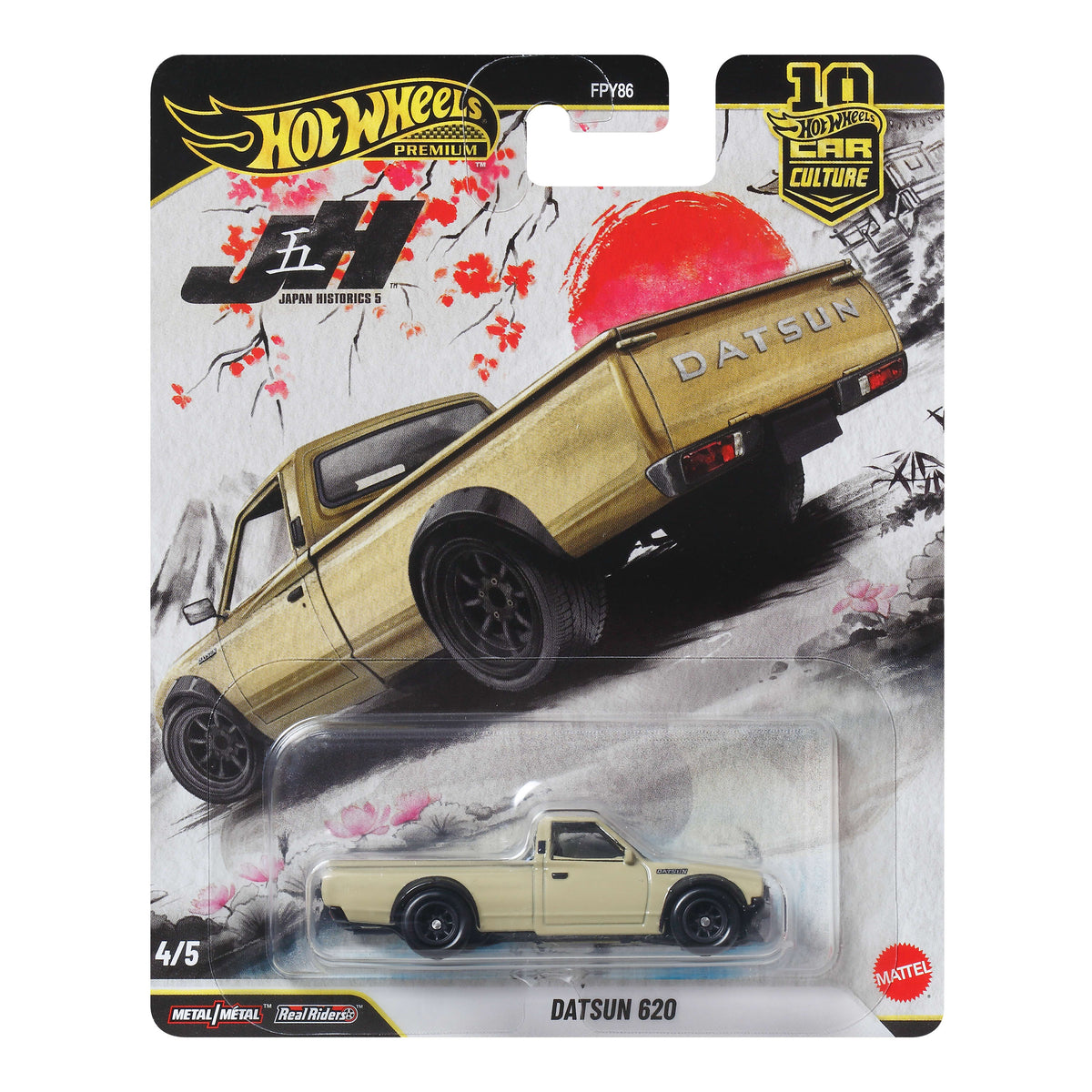 Hot Wheels Premium Car Culture Datsun 620 1:64 Model Araba