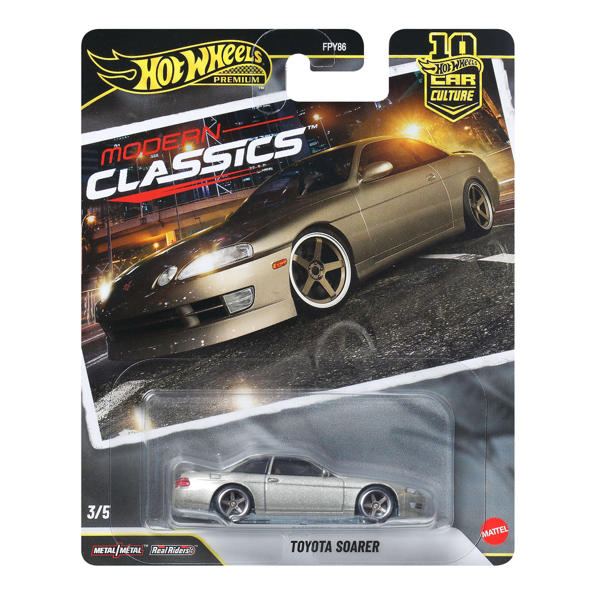 Hot Wheels Premium Car Culture Toyota Soarer 1:64 Model Araba