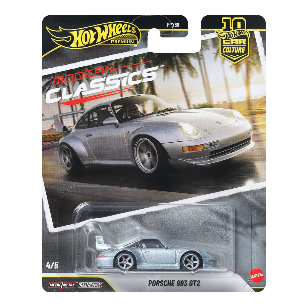 Hot Wheels Premium Car Culture Porsche 993 GT2 1:64 Model Araba