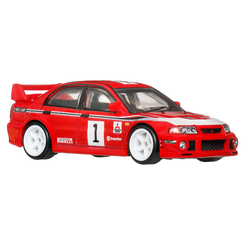 Hot Wheels Premium Car Culture Mitsubishi Lancer Evolution VI 1:64 Model Araba