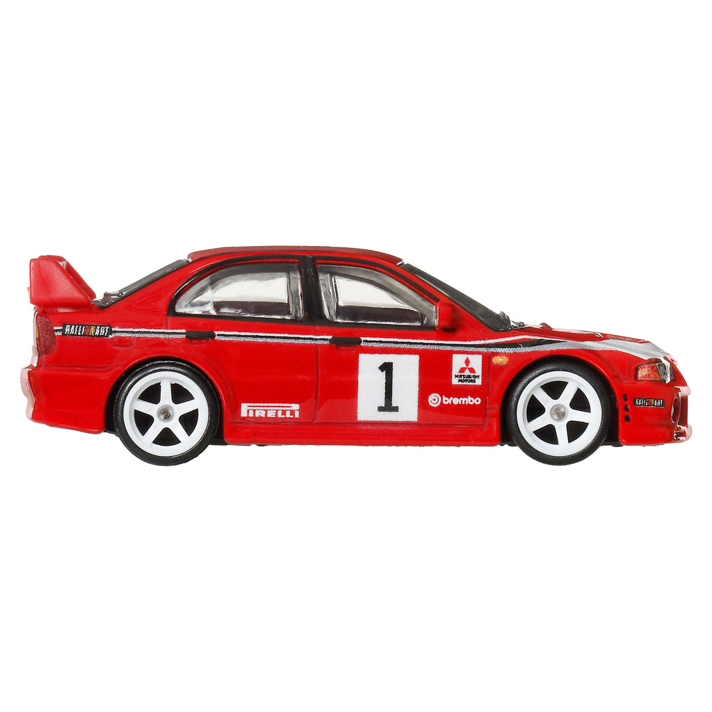 Hot Wheels Premium Car Culture Mitsubishi Lancer Evolution VI 1:64 Model Araba
