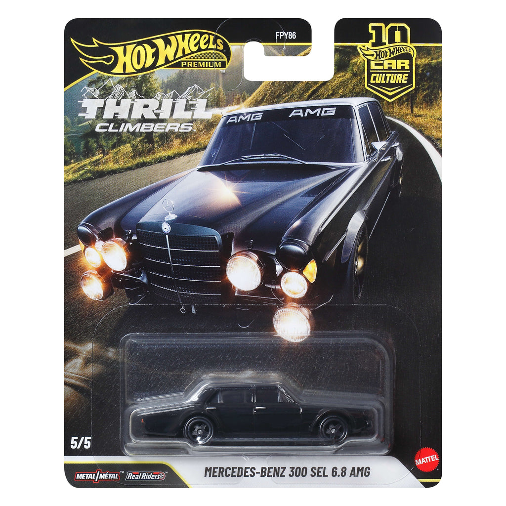 Hot Wheels Premium Car Culture Mercedes-Benz 300 SEL 6.8 AMG 1:64 Model Araba