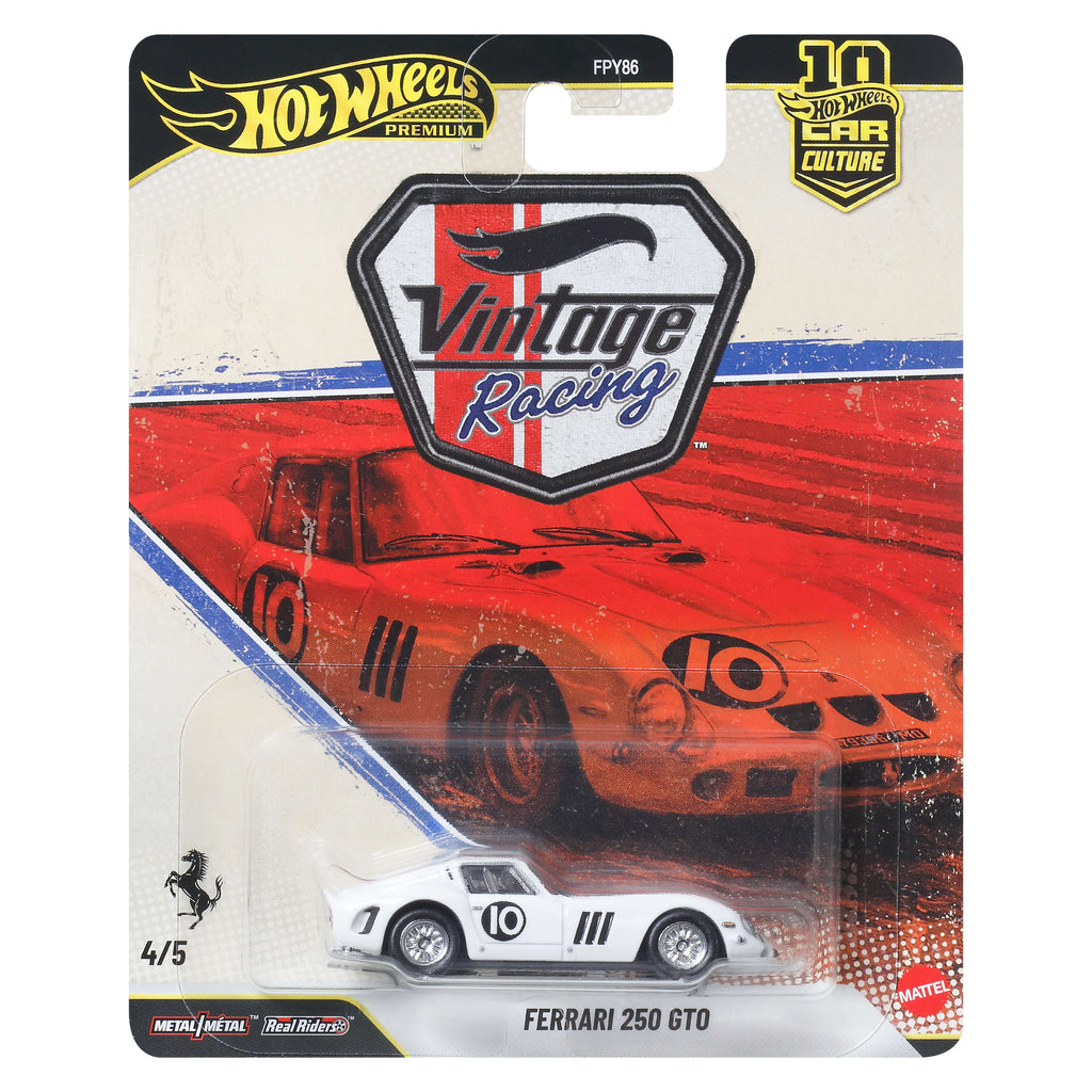 Hot Wheels Premium Car Culture Ferrari 250 GTO 1:64 Model Araba