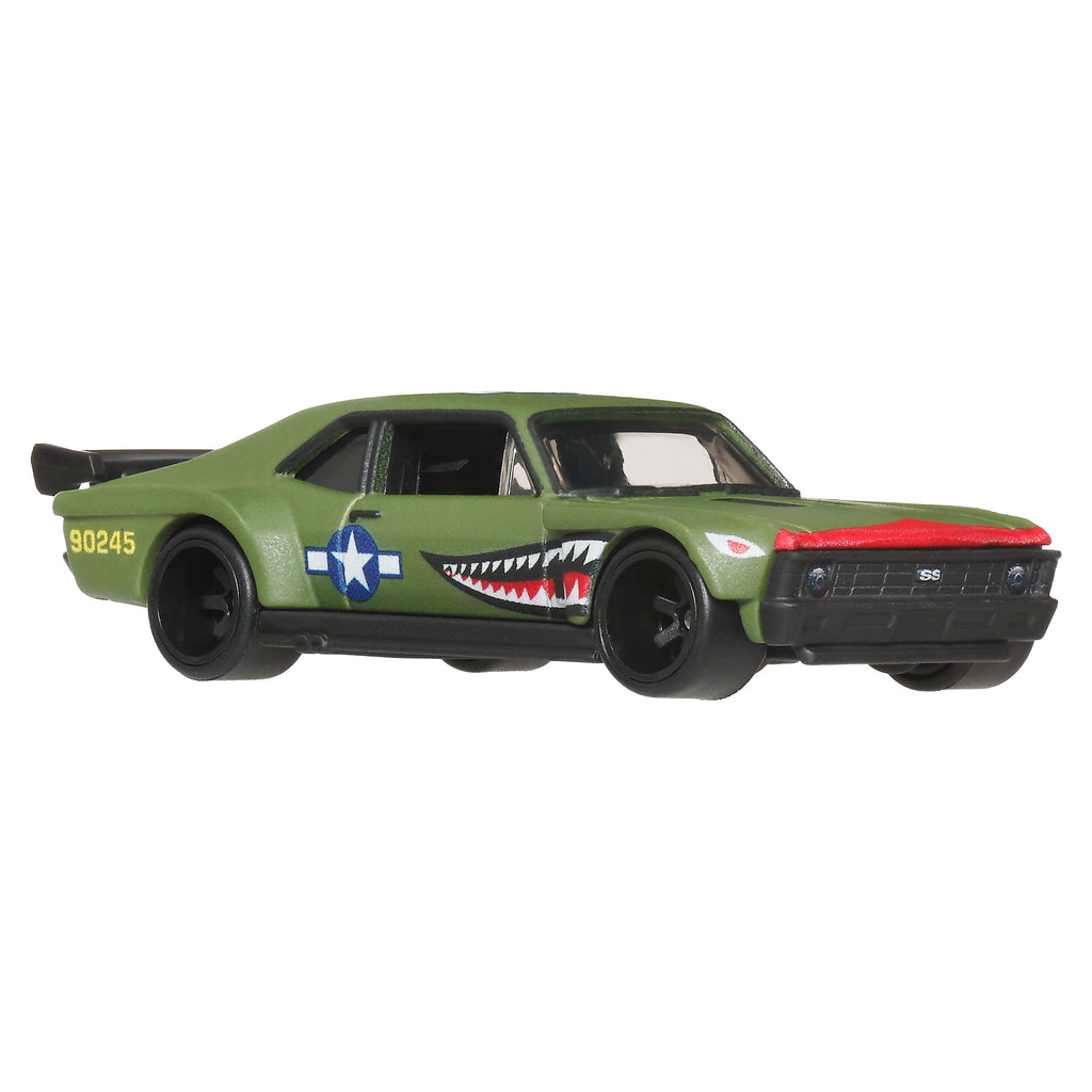 Hot Wheels Premium Car Culture Custom '70 Chevy Nova 1:64 Model Araba