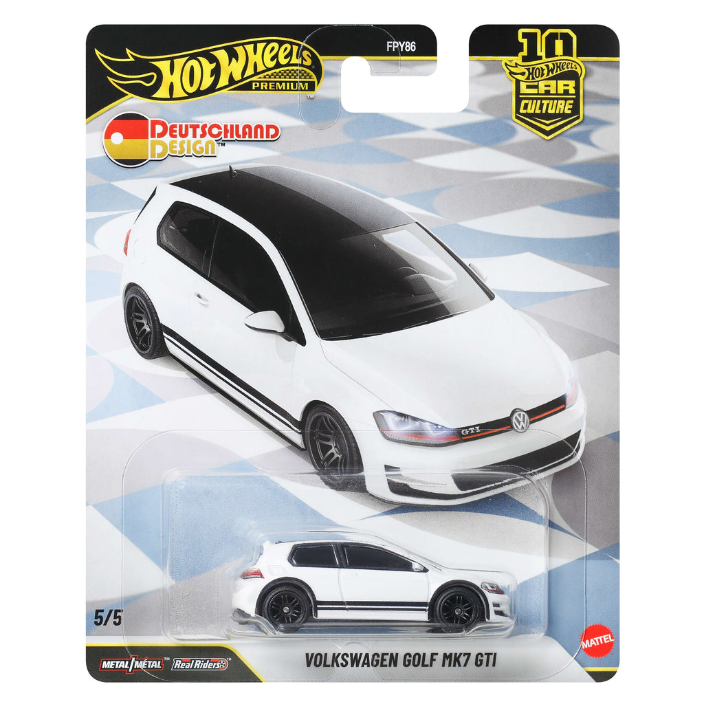 Hot Wheels Premium Car Culture Volkswagen Golf Mk7 1:64 Model Araba