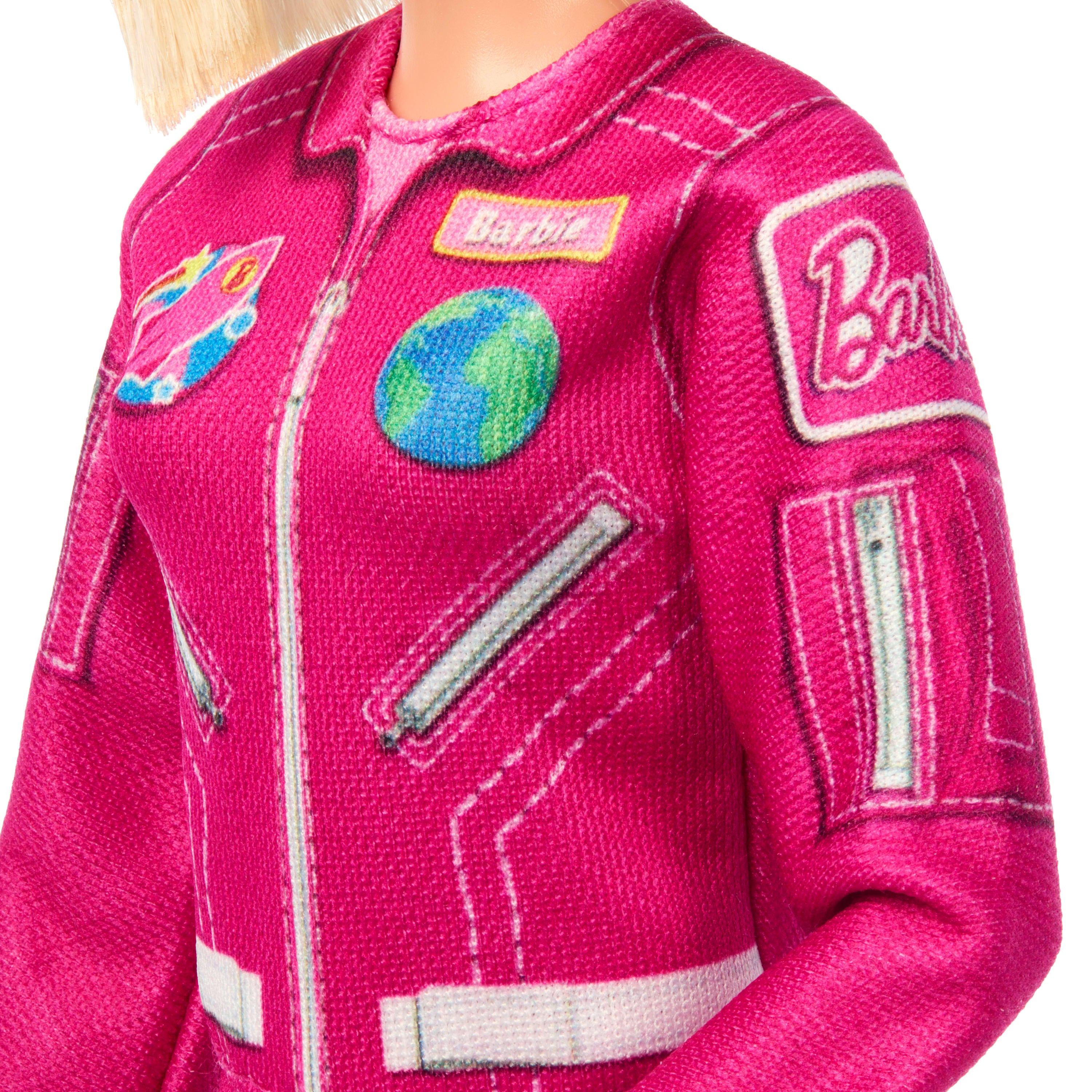 Çıkarılabilir uzay kıyafeti ve kaskıyla Barbie Kariyer Bebekleri astronot bebek ve aksesuar