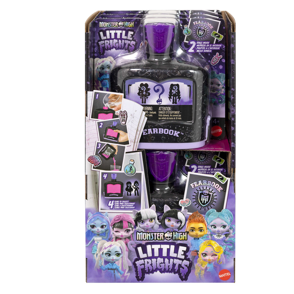 Monster High Mini İksirler Gizemli Günlük 2'li mini bebek paketi, sürpriz figürler (Karakterler çeşitlilik gösterebilir)