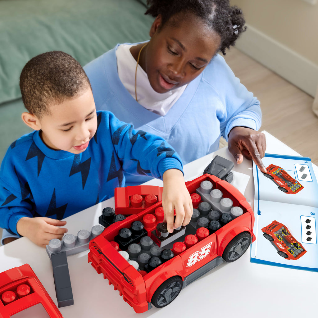 MEGA Bloks Build & Go Yarış Arabası Yapım Seti